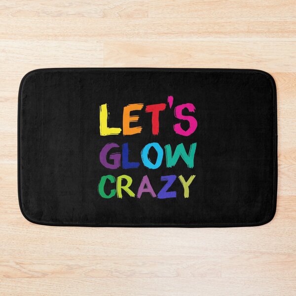 Item preview, Let's Glow Crazy Glow Party 80s Retro Costume Party Lover  gift designed and sold by Helge Scheffler.
