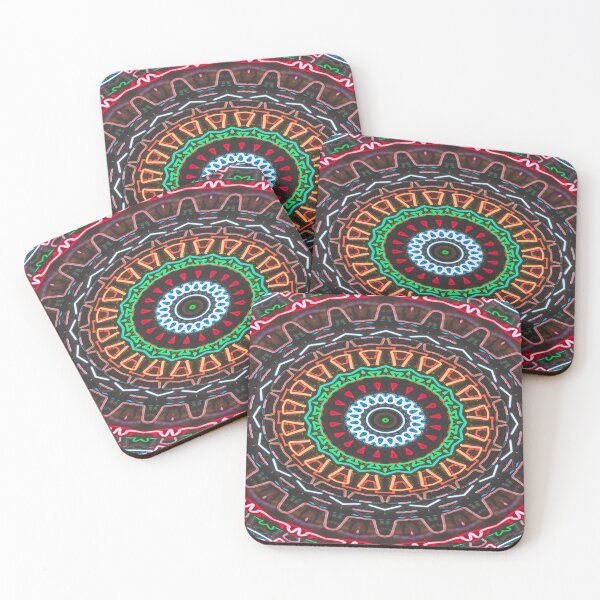 Item preview, Green Orange Brown and Rose designed and sold by Thsid.