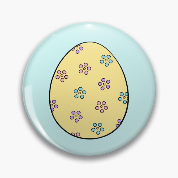 Item preview, Flowery Easter Egg designed and sold by Lady-Lilac.