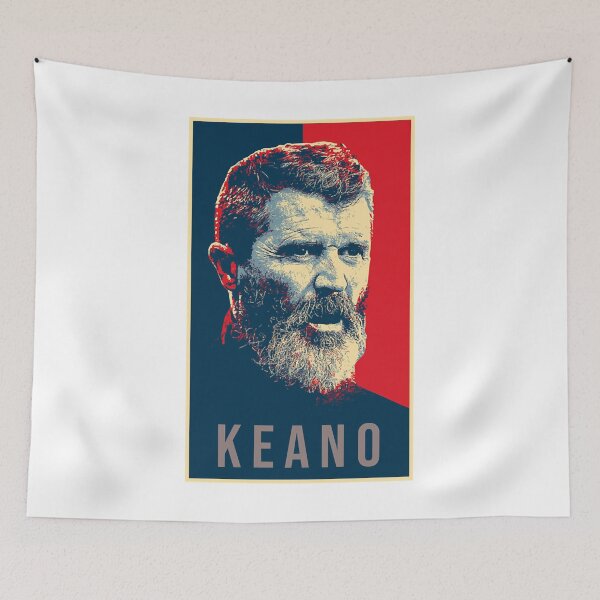 Aperçu de l'œuvre Cadeaux pour femmes Illustration Pop Art Keano Red Devils Légende du football créée et vendue par AmariCrona1989.
