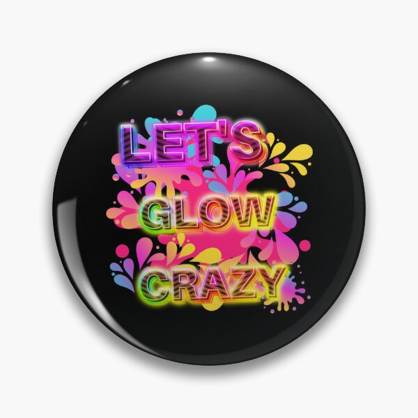 Item preview, Let'S Glow Crazy Retro designed and sold by Helge Scheffler.