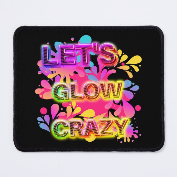Item preview, Let'S Glow Crazy Retro designed and sold by Helge Scheffler.