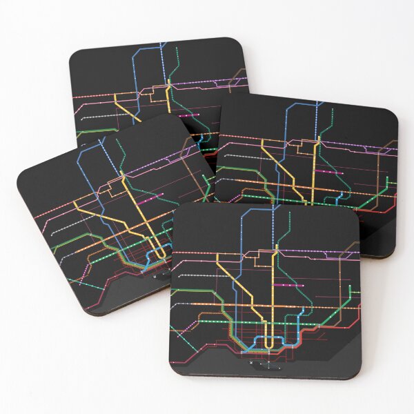 Item preview, Toronto Rapid Transit 2030 (No Labels) designed and sold by AugustStation.
