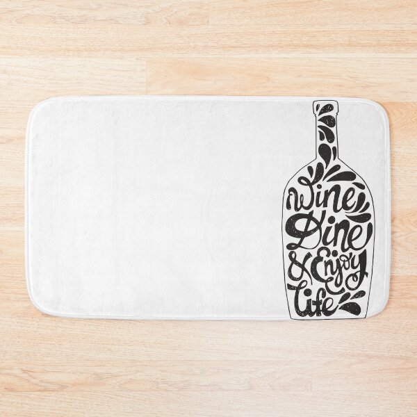 Item preview, wine, dine & enjoy life designed and sold by ECLECTICimprint.