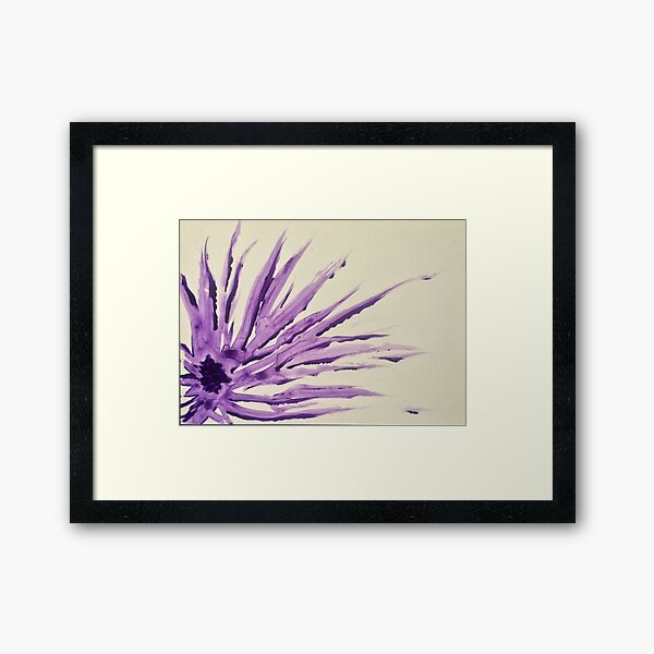 Violet Framed Art Print