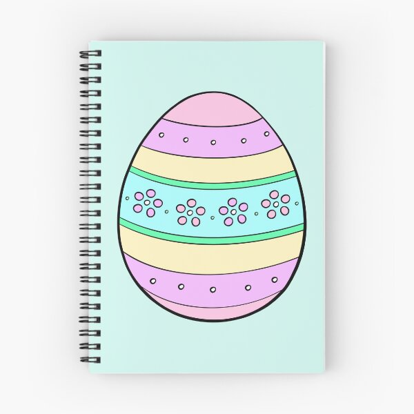 Item preview, Pastel Flower Dots Easter Egg designed and sold by Lady-Lilac.