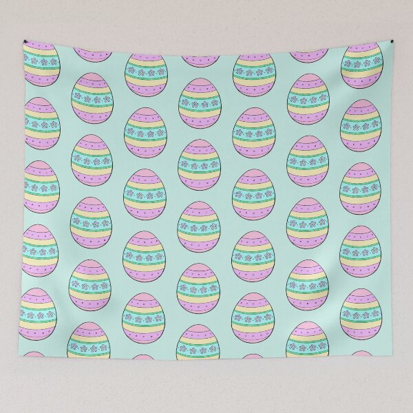 Item preview, Pastel Flower Dots Easter Egg designed and sold by Lady-Lilac.