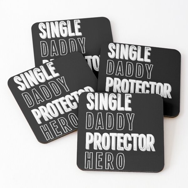 Item preview, Daddy Protector Hero Fathers Day Single Dad Funny T-Shirt designed and sold by denisiri.