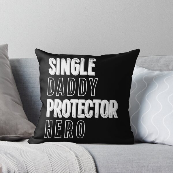 Item preview, Daddy Protector Hero Fathers Day Single Dad Funny T-Shirt designed and sold by denisiri.