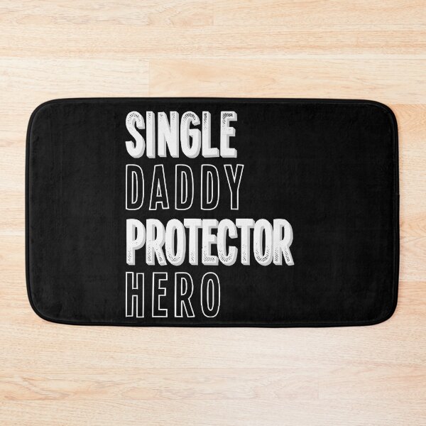 Item preview, Daddy Protector Hero Fathers Day Single Dad Funny T-Shirt designed and sold by denisiri.