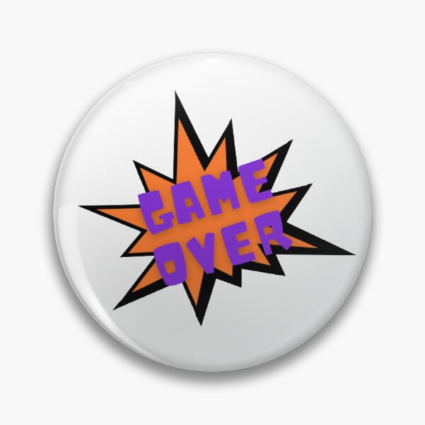 Item preview, Game Over Comic Book Explosion designed and sold by LMoonDesigns.