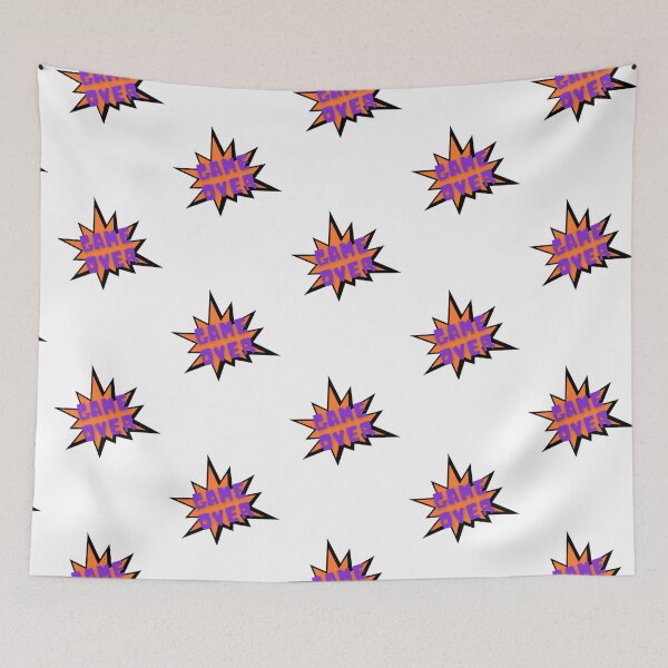 Item preview, Game Over Comic Book Explosion designed and sold by LMoonDesigns.