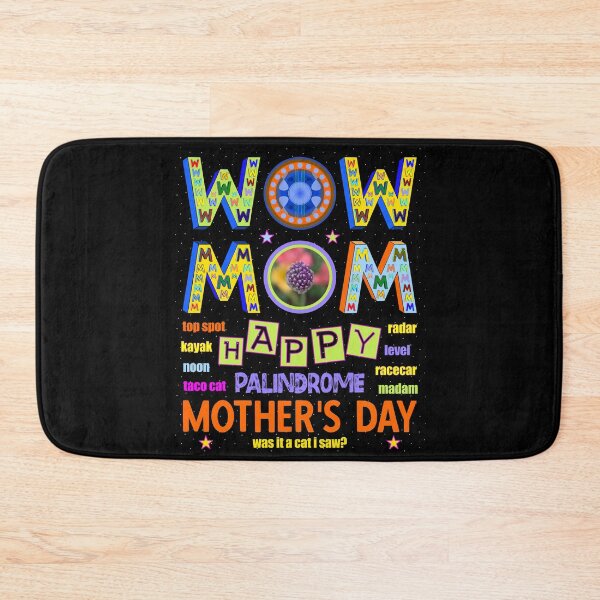 Item preview, Wow Mom Happy Mother's Day Palindromes Level designed and sold by artfulnotebook.