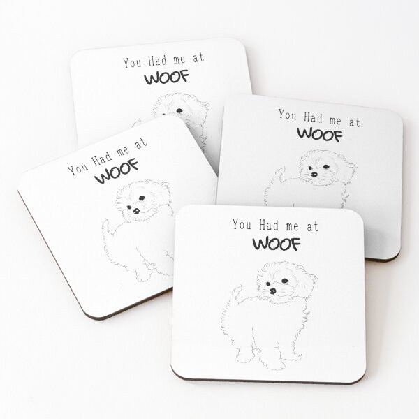 Item preview, You had me at WOOF designed and sold by Laxaraart.