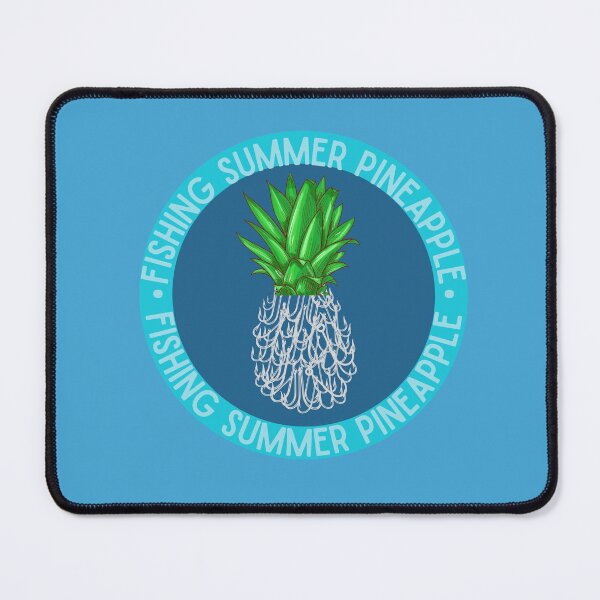 Item preview, Fishing Summer Pineapple designed and sold by RedSparkle.