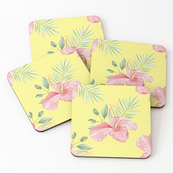 Item preview, Tropical Florals Pink Hibiscus designed and sold by elleinadesigns.
