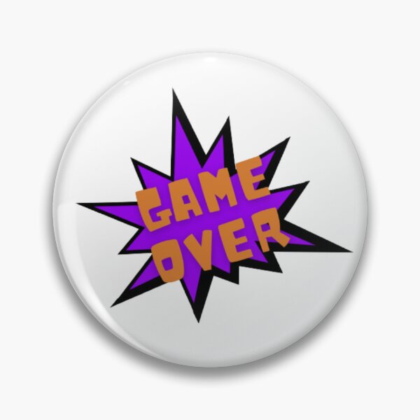 Item preview, Game Over Comic Book Explosion designed and sold by LMoonDesigns.