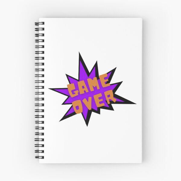 Item preview, Game Over Comic Book Explosion designed and sold by LMoonDesigns.