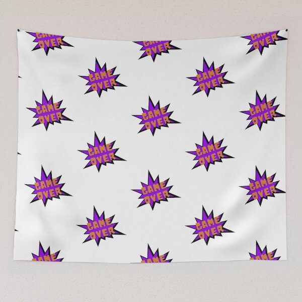 Item preview, Game Over Comic Book Explosion designed and sold by LMoonDesigns.