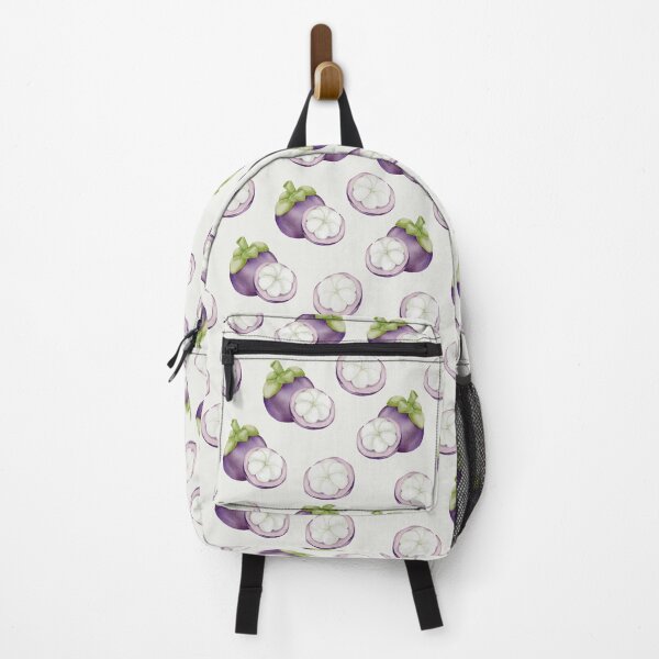 Item preview, Mangosteen Pattern Essential Accessories (Purple White) designed and sold by bailong1668.