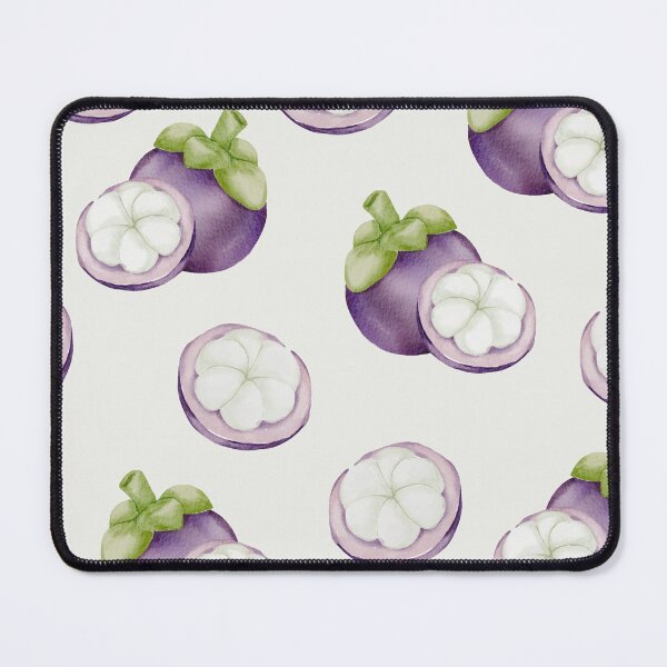 Item preview, Mangosteen Pattern Essential  Accessories (Purple White) designed and sold by bailong1668.
