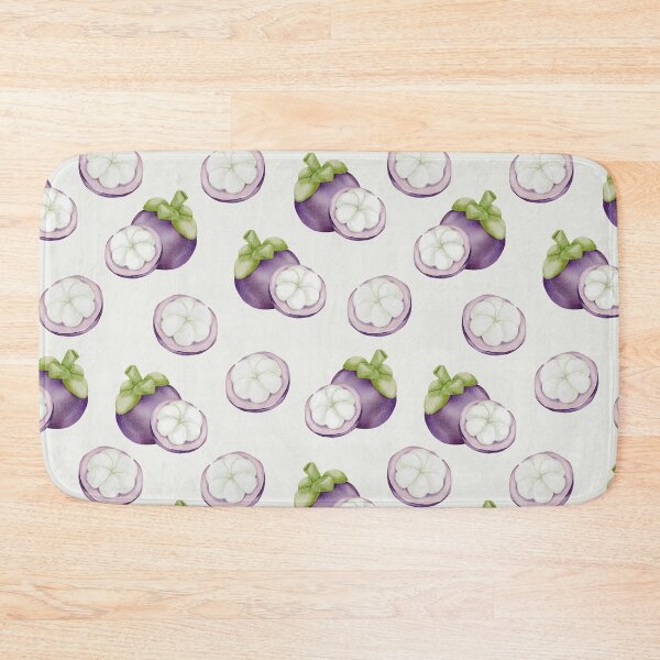 Item preview, Mangosteen Pattern Essential  Accessories (Purple White) designed and sold by bailong1668.
