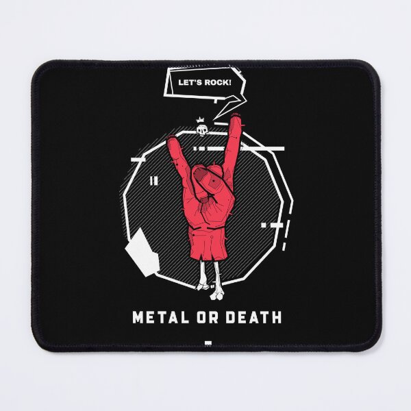 Item preview, Metal or death, zombie hand designed and sold by MindBlownWill.
