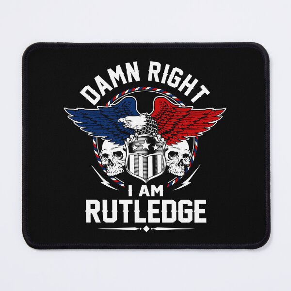 Item preview, Rutledge Name T Shirt - Damn Right I Am Rutledge Gift Item Tee designed and sold by wardorion9.