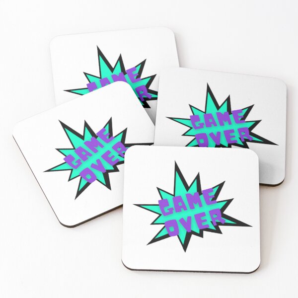 Item preview, Game Over Comic Book Explosion designed and sold by LMoonDesigns.