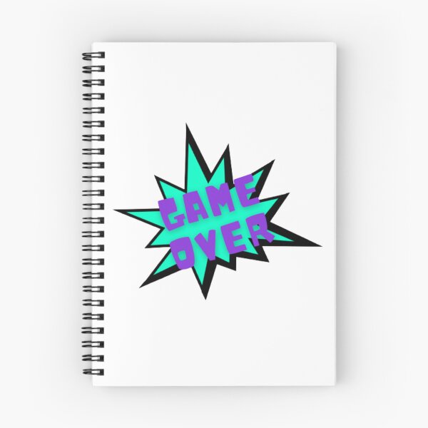 Item preview, Game Over Comic Book Explosion designed and sold by LMoonDesigns.