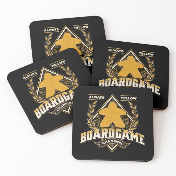 Item preview, Boardgame Champion - Always Yellow designed and sold by geekyT.