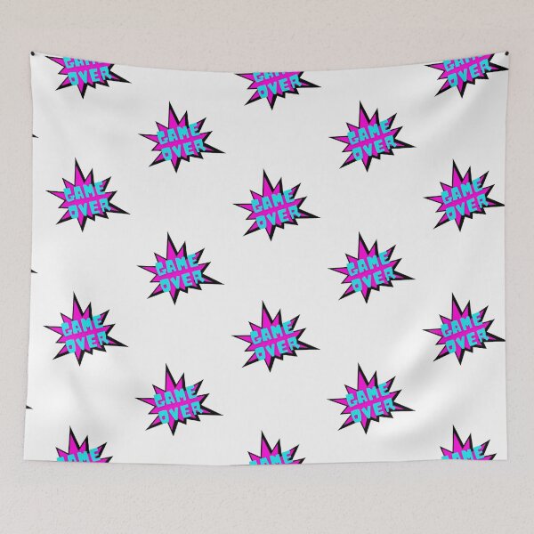 Item preview, Game Over Comic Book Explosion designed and sold by LMoonDesigns.