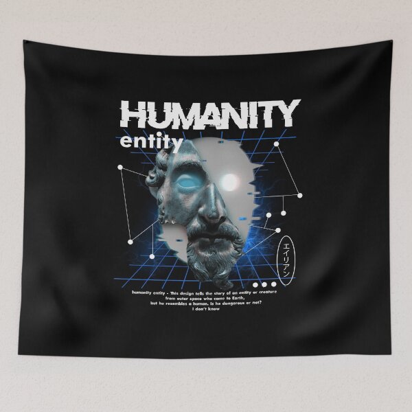Item preview, Humanity Entity designed and sold by EvilSkullofc.