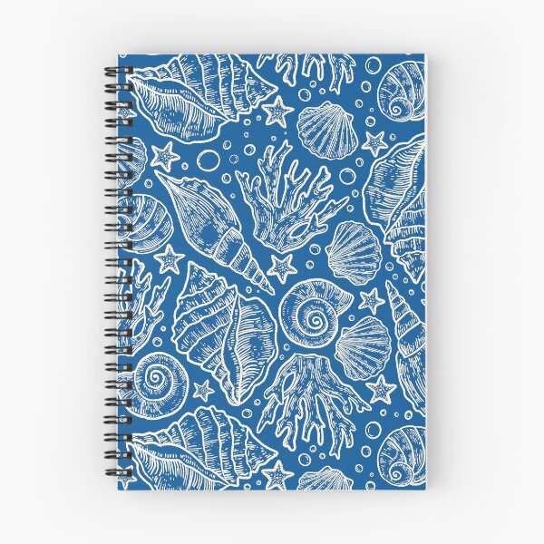 Item preview, Shell Pattern of Joy for the Ocean Lovers in Happy Blue designed and sold by ‧͙⁺˚*･༓☾ Moon Saikia ☽༓･*˚⁺‧͙.