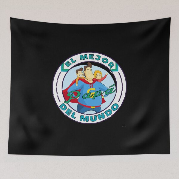 Item preview, El Mejor Papa Del Mundo Best Father T-Shirt designed and sold by evgenijs.