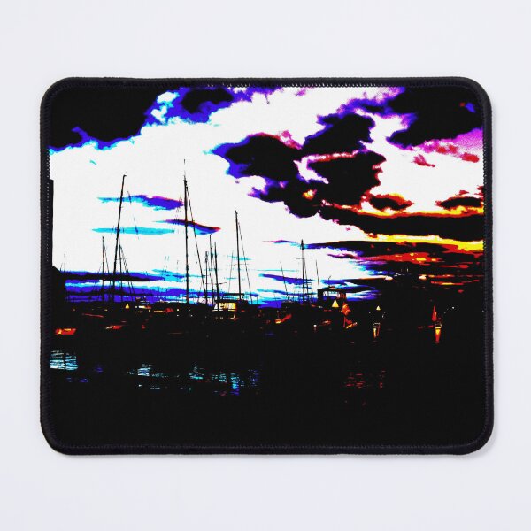 Item preview, Yachts at Anchor after Sunset designed and sold by Annalucia.