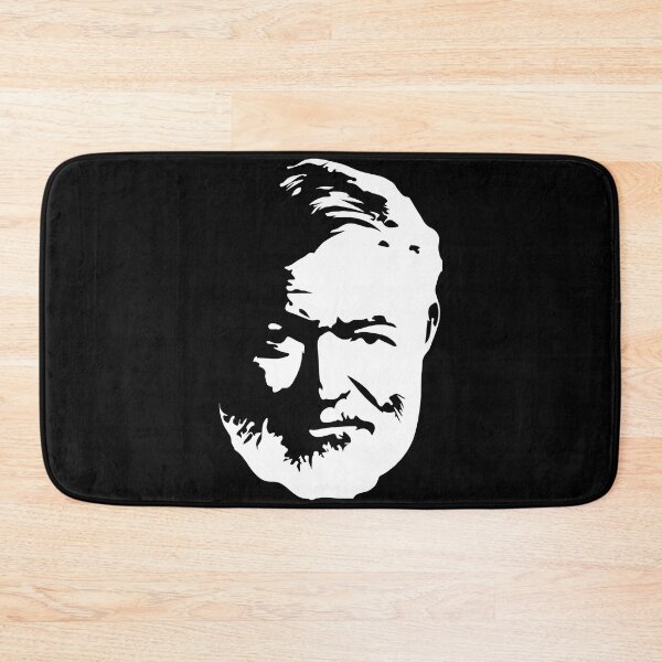 Item preview, Funny Men Ernest Hemingway Minimalist White Gifts For Music Fans designed and sold by Aminalarkin.