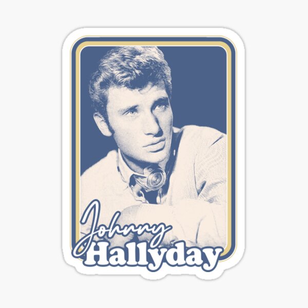 Johnny Hallyday Sticker