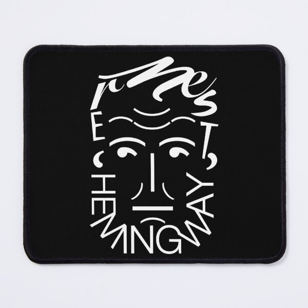 Item preview, Gift For Men Ernest Hemingway Retro Vintage designed and sold by Aminalarkin.