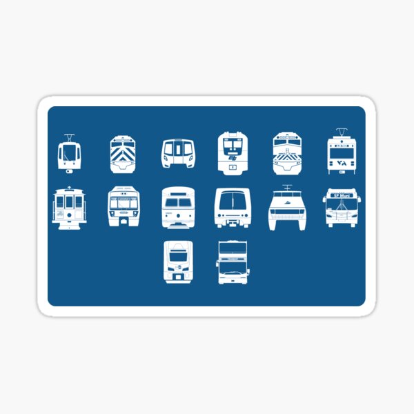 Item preview, Clipper Card Sticker designed and sold by Cedar Makhijani.