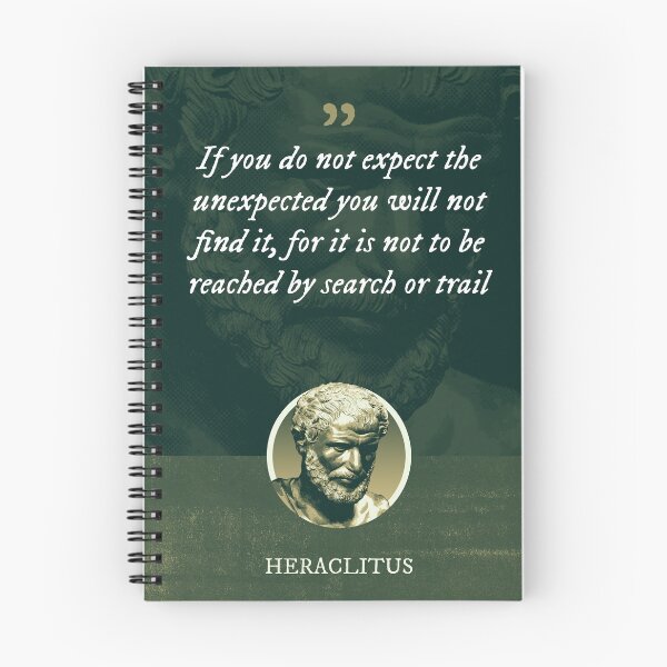 Item preview, Heraclitus - If you do not expect the unexpected you will not find it, for it is not to be reached by search or trail designed and sold by Syahrasi.