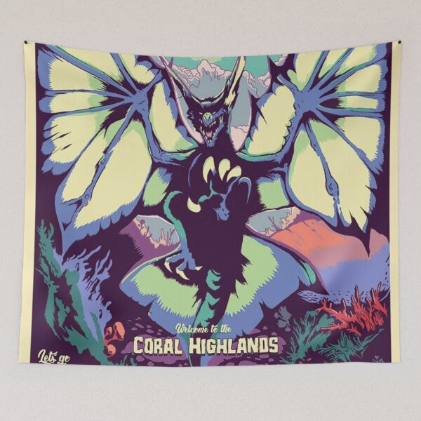 Item preview, CORAL HIGHLANDS designed and sold by stevenander.