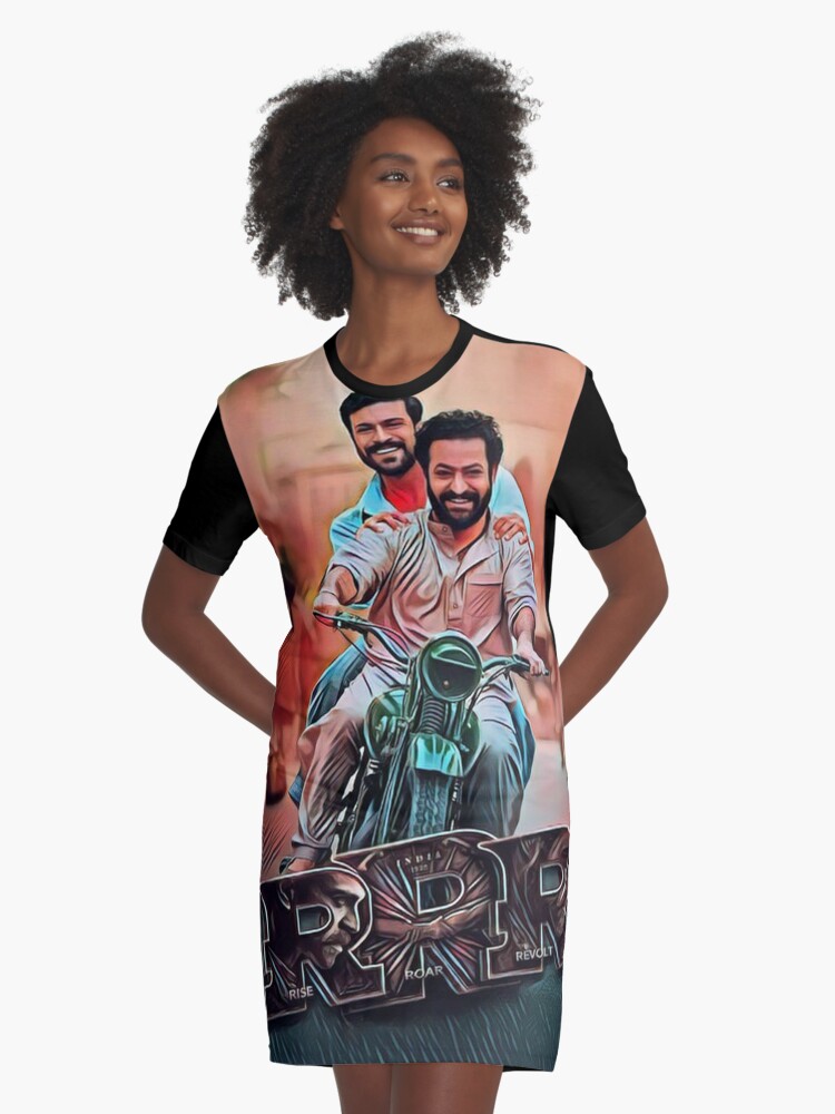 RRR Movie | Graphic T-Shirt Dress