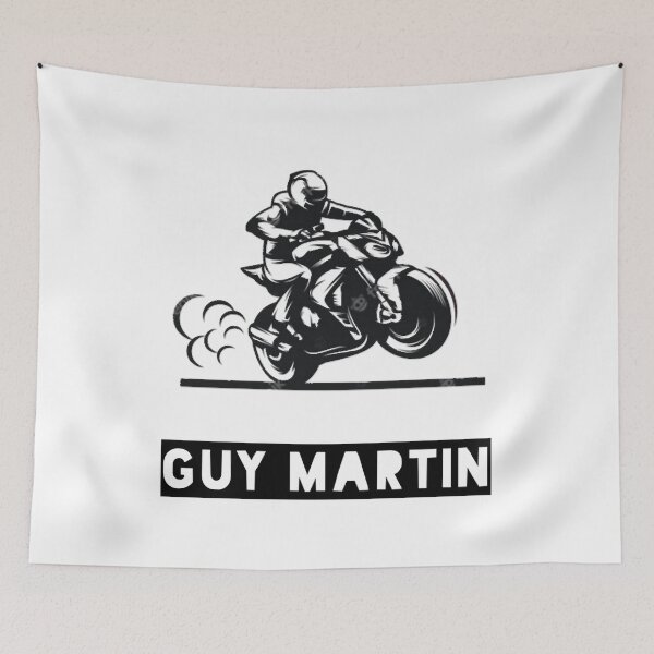 Aperçu de l'œuvre Course de motos Guy Martin créée et vendue par AmyWilkinsonFly.
