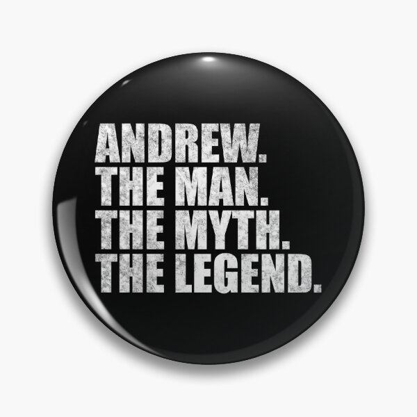 Artikelvorschau, Andrew Name Andrew Der Mann Der Mythos Die Legende entworfen und verkauft von Teelogic.