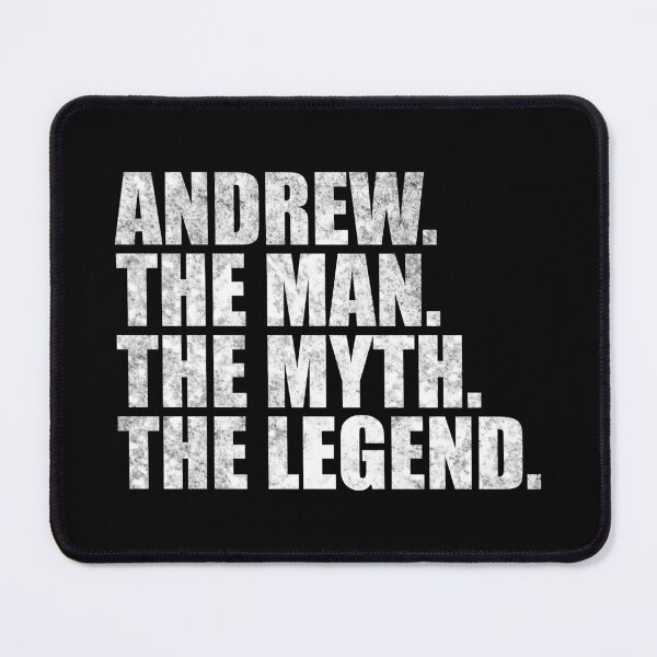 Item preview, Andrew Name Andrew The Man The Myth The legend designed and sold by Teelogic.