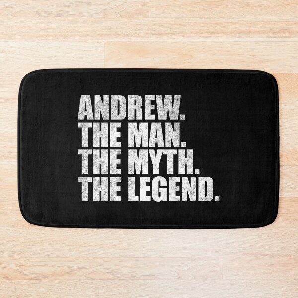 Item preview, Andrew Name Andrew The Man The Myth The legend designed and sold by Teelogic.