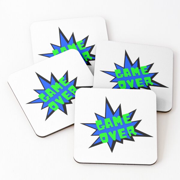 Item preview, Game Over Comic Book Explosion designed and sold by LMoonDesigns.