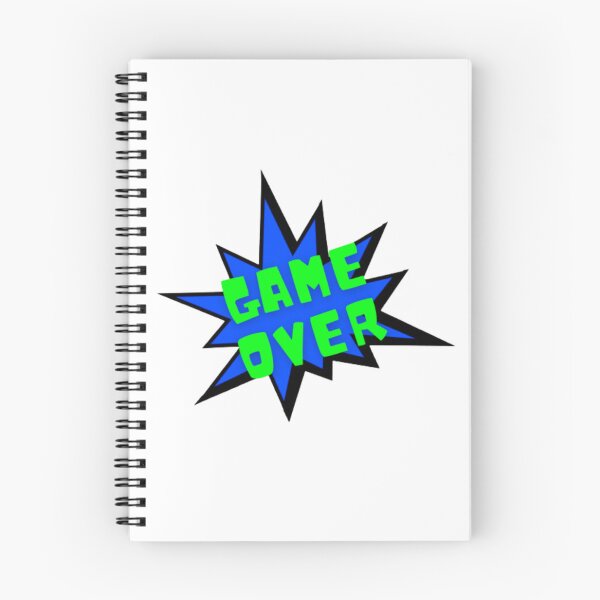 Item preview, Game Over Comic Book Explosion designed and sold by LMoonDesigns.