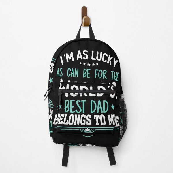 Item preview, Im as lucky as can be that the worlds best dad belongs to me T-Shirt designed and sold by evgenijs.